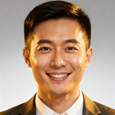 产品VP陈晨头像,自信微笑